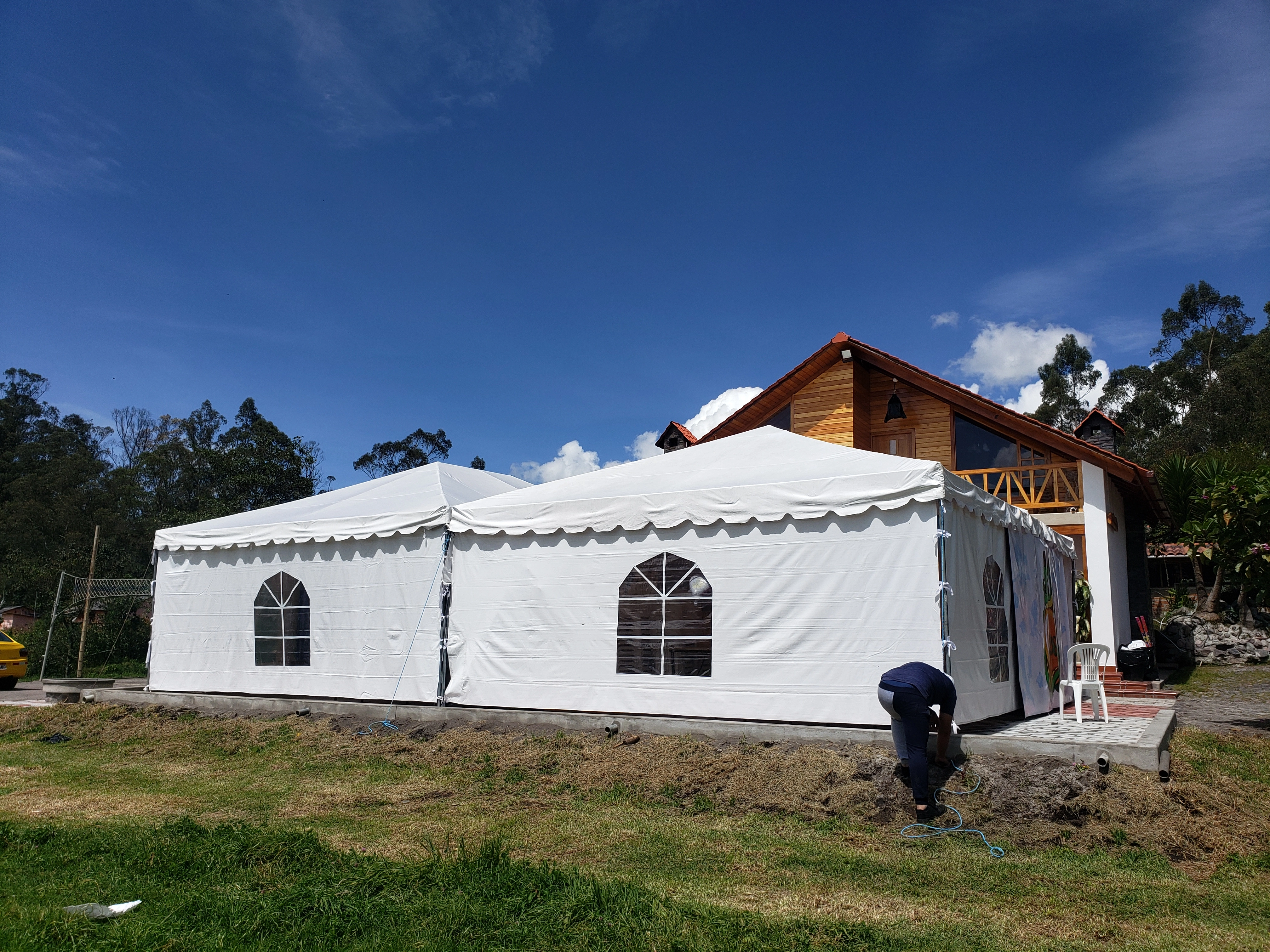 Carpa elegante para eventos en Quito